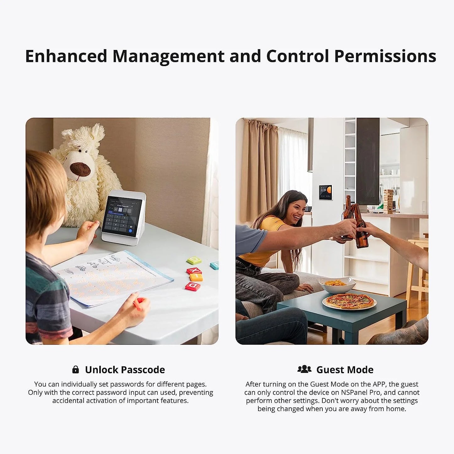 SONOFF NSPanel Pro All‑in‑One Control Center — Zigbee Gateway, Thermostat, Energy Monitoring, Intercom