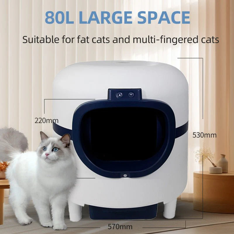 HEYBO Stylish Litter Box Cat Supplies with Smart Sensor