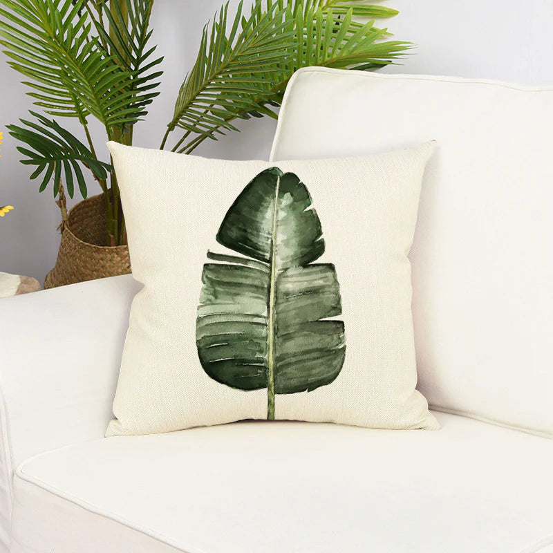 Eco-Friendly Tiny Foliage Cushion Case