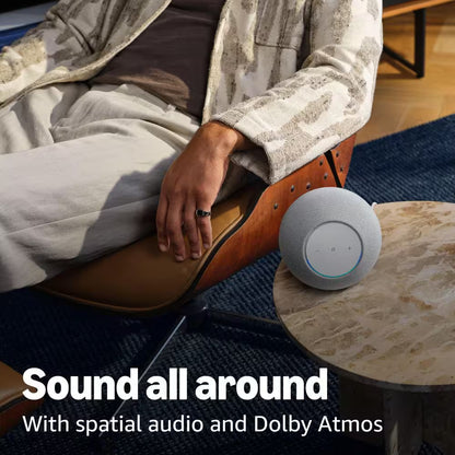 Echo Studio Our Best Echo Studio Yet, with Immersive Spatial Audio and Dolby Atmos, Designed for Alexa+