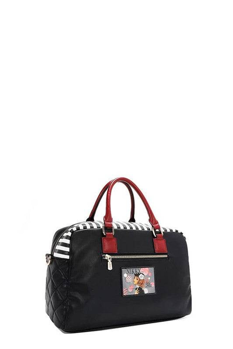 Nicole Lee USA Eco-Leather Boston Bag