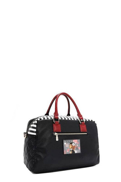 Nicole Lee USA Eco-Leather Boston Bag