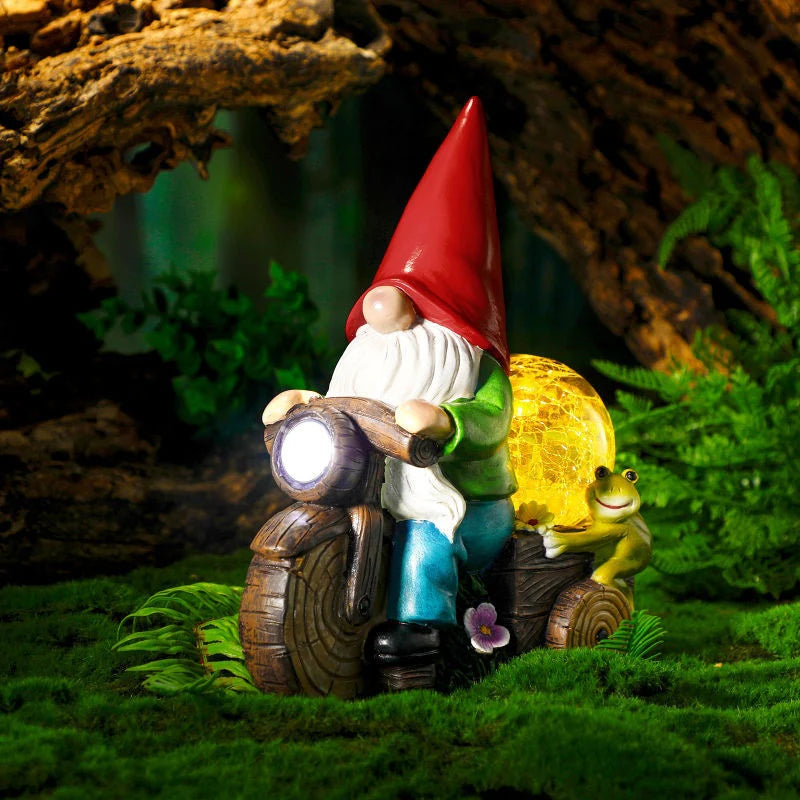 Eco-Friendly Outdoor Solar Sphere Light for Garden Decor