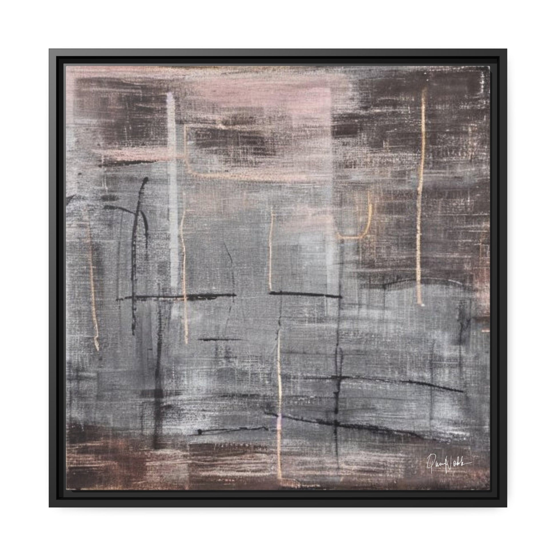 Canvas Wall Art Matte with Frame & Eco- Friendly FADE - by Queennoble