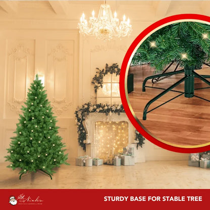 7.5 FT Green PVC Artificial Christmas Tree