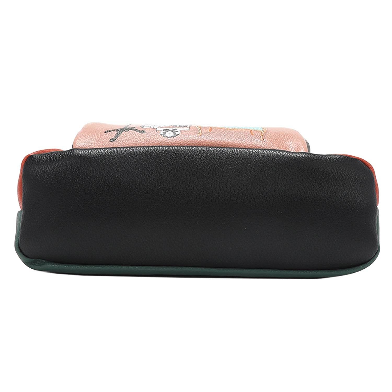 Nicole Lee USA Eco-Leather Adjustable Strap Crossbody Bag