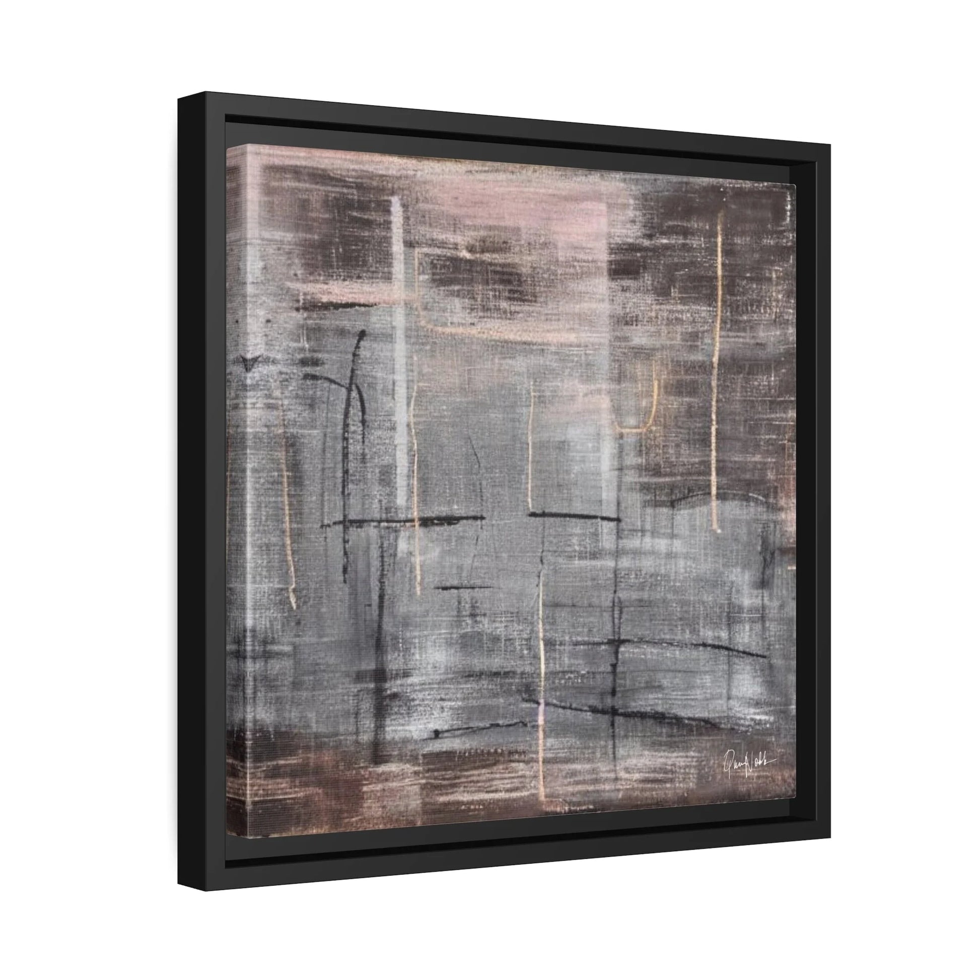 Canvas Wall Art Matte with Frame & Eco- Friendly FADE - by Queennoble