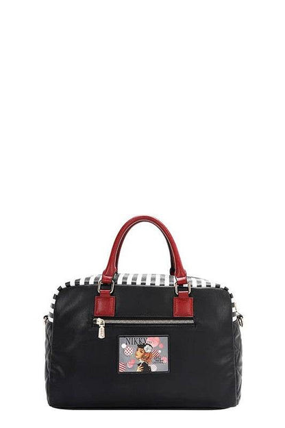 Nicole Lee USA Eco-Leather Boston Bag