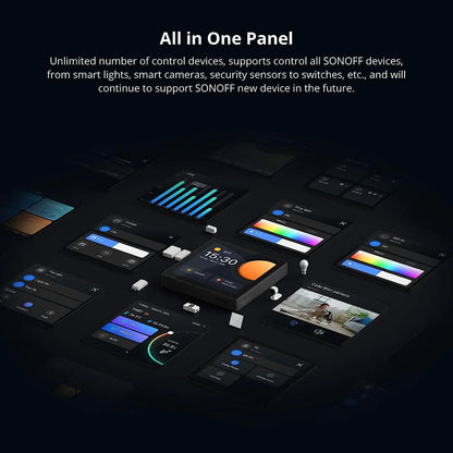 SONOFF NSPanel Pro All‑in‑One Control Center — Zigbee Gateway, Thermostat, Energy Monitoring, Intercom