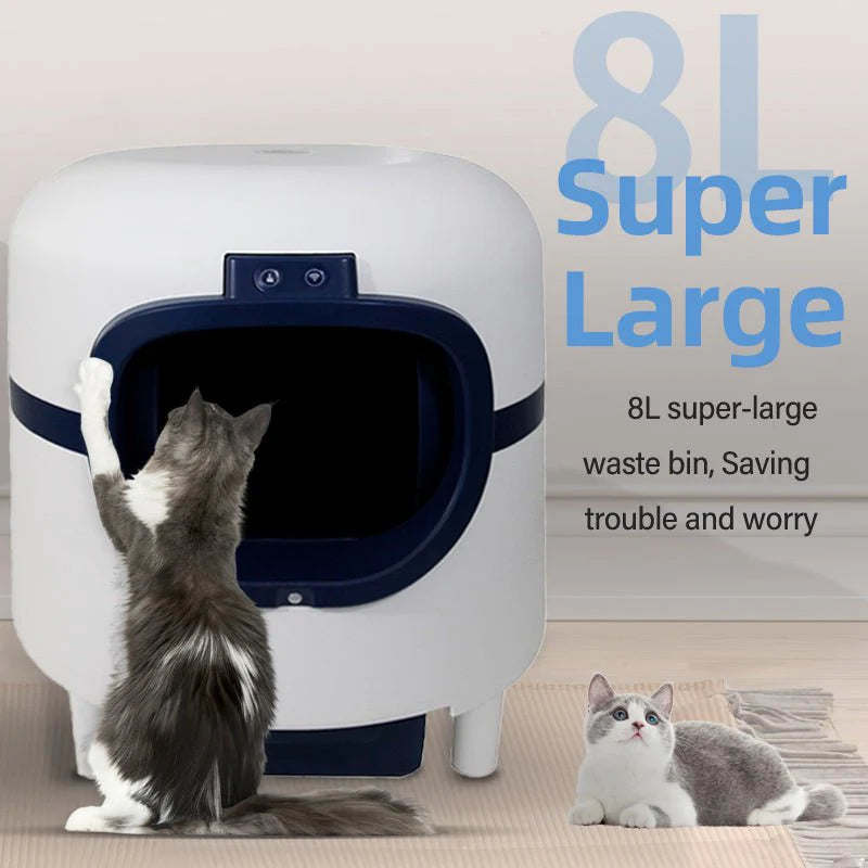 HEYBO Stylish Litter Box Cat Supplies with Smart Sensor