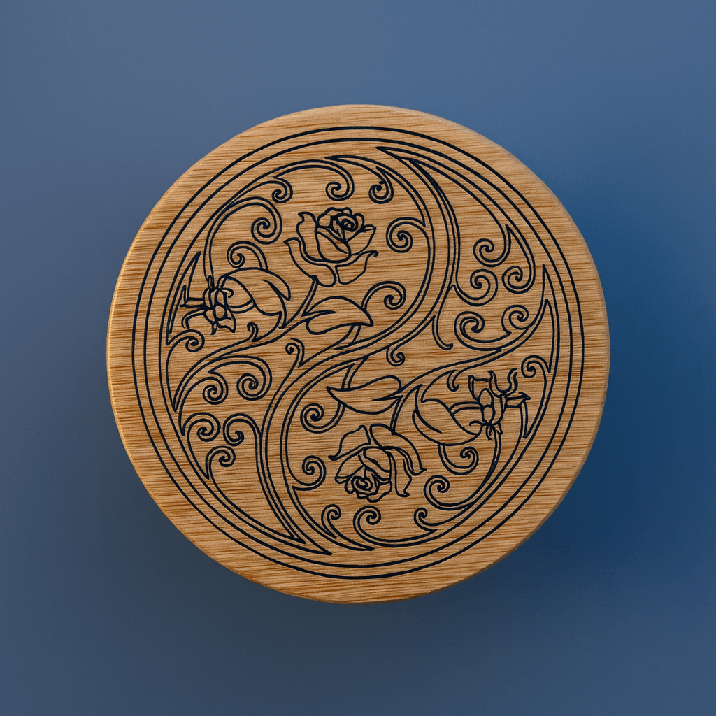 Bamboo & Tin Multipurpose Case