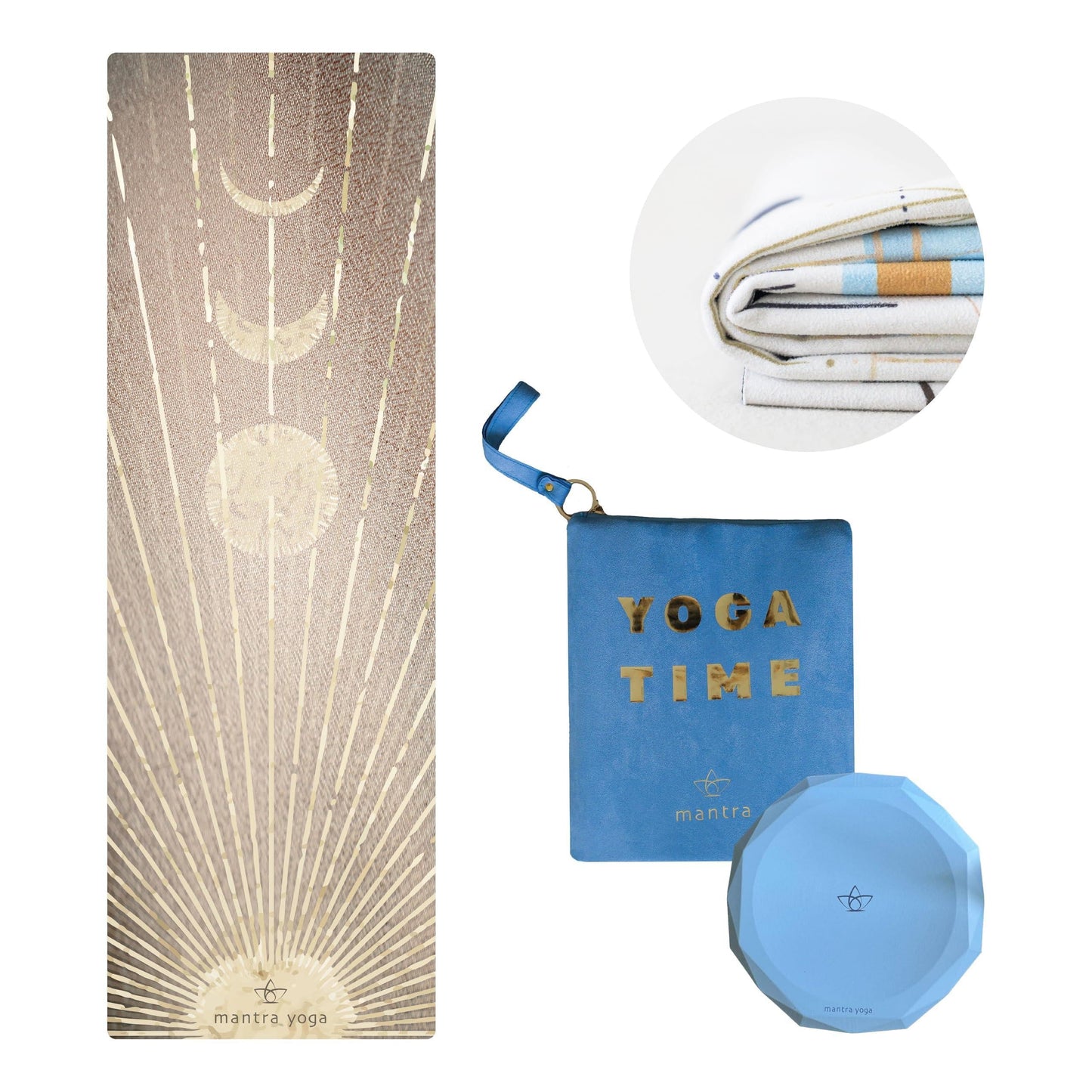 1.5Mm Foldable Fitness Exercise Mat with Bag 72X24 Inch 2.6 Lbs Lightweight Compact Eco Friendly Non Slip & Washable for All Types of Yoga