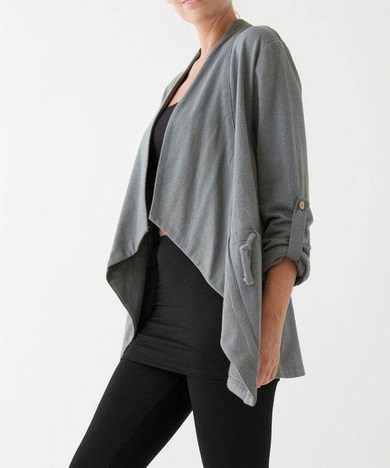 HEMP OPEN FRONT JACKET - Organic ECO Friendly