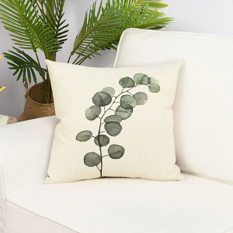 Eco-Friendly Tiny Foliage Cushion Case