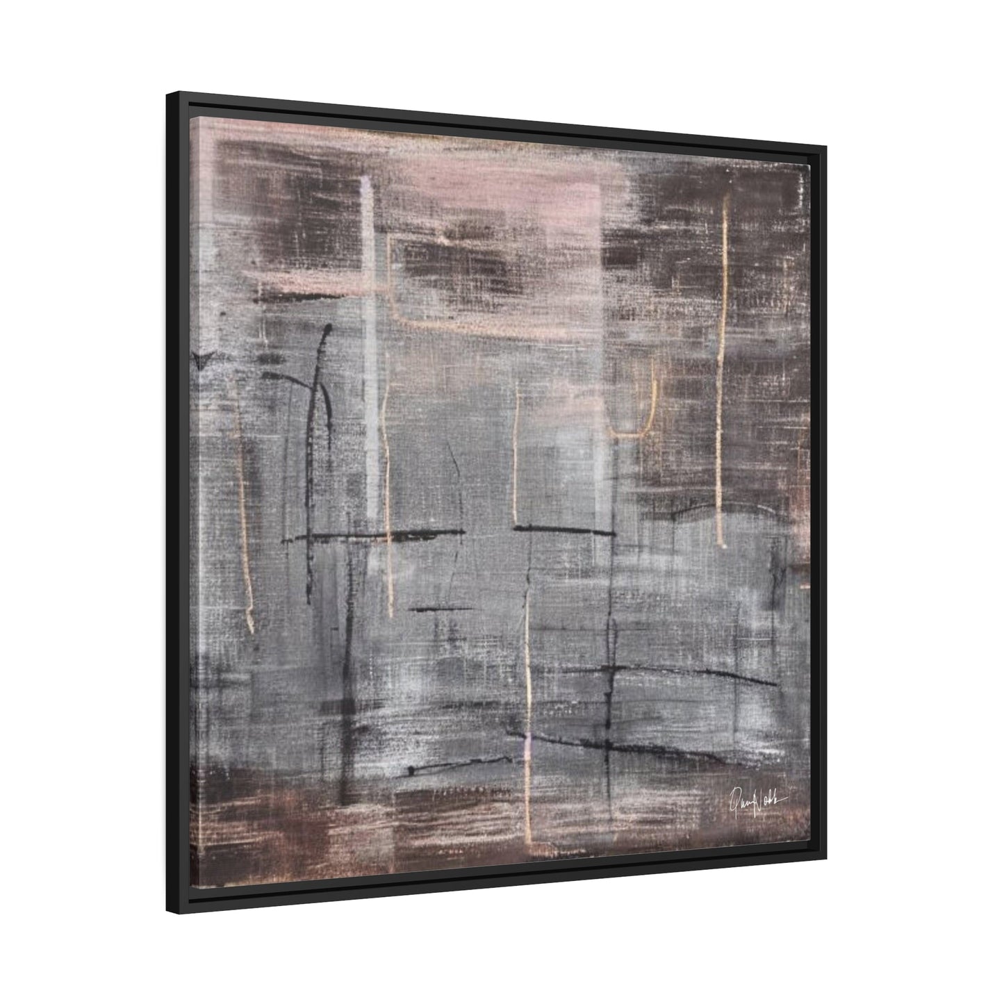 Canvas Wall Art Matte with Frame & Eco- Friendly FADE - by Queennoble