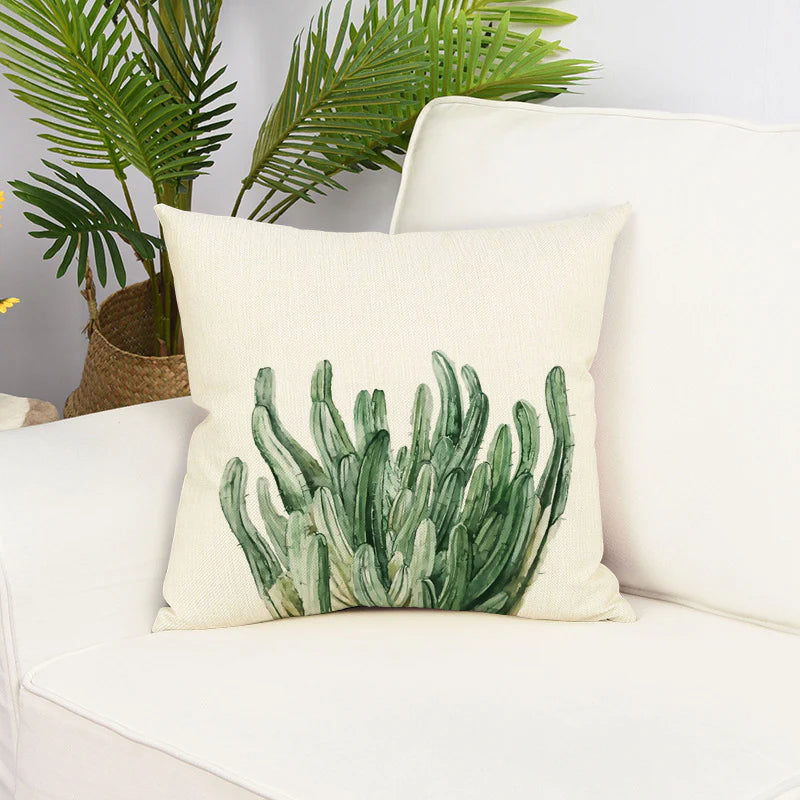 Eco-Friendly Tiny Foliage Cushion Case