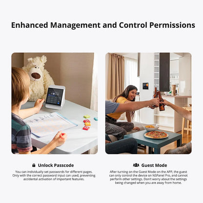 SONOFF NSPanel Pro All‑in‑One Control Center — Zigbee Gateway, Thermostat, Energy Monitoring, Intercom