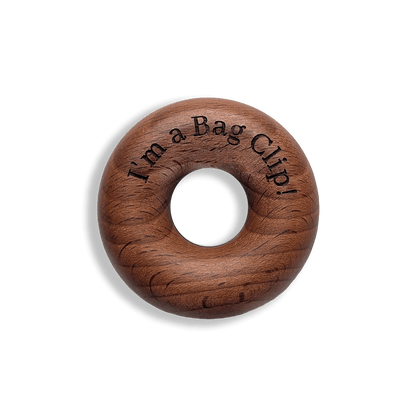 Wooden Bag Clip