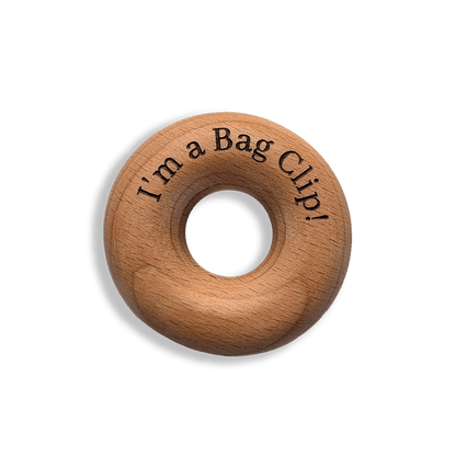 Wooden Bag Clip